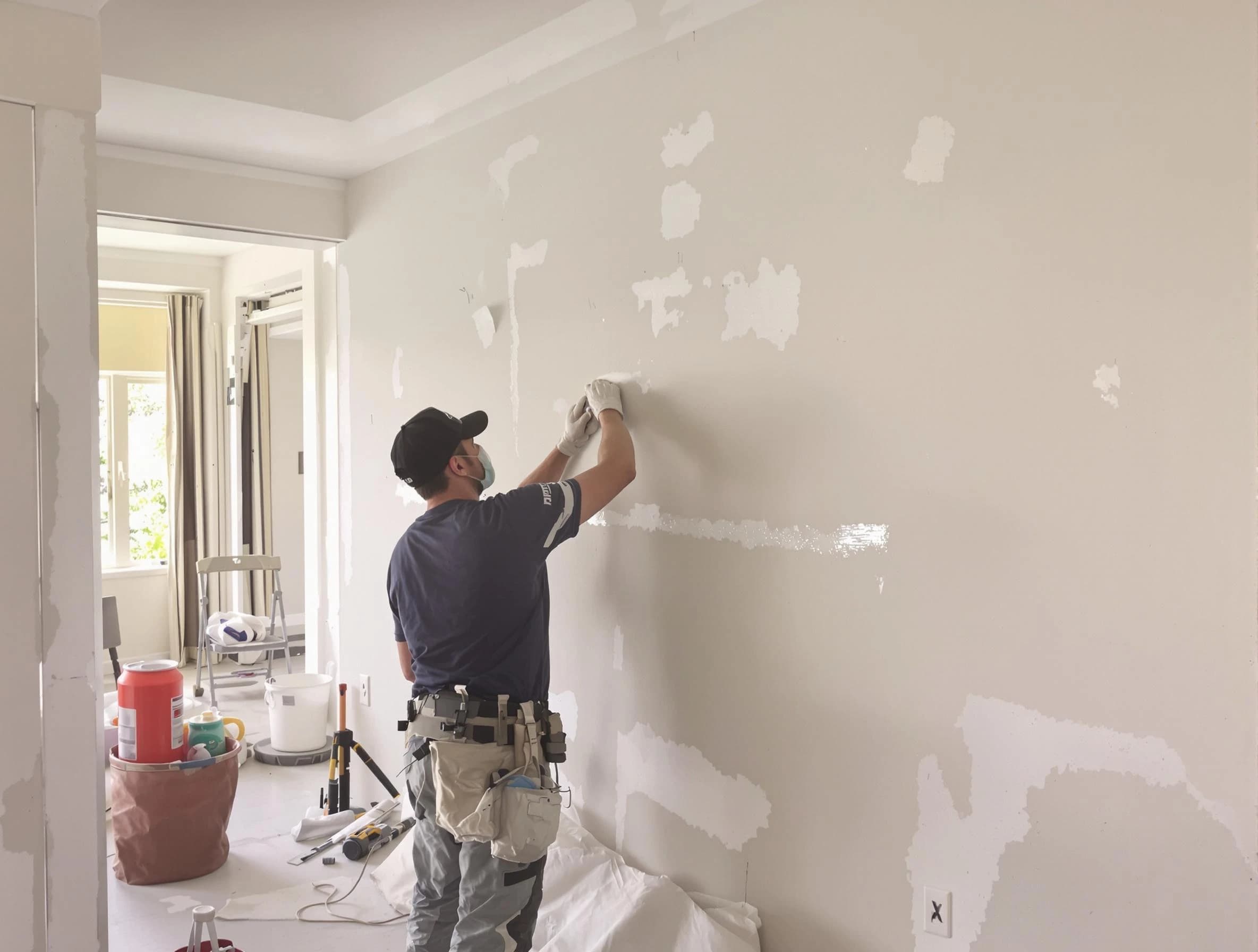 Taping and mudding service by Fairview Park House Painters in Fairview Park